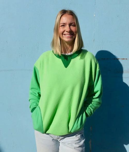 The 50 Shades of Green Pocket Crew (Large and XL's Left) by Ace The Moon