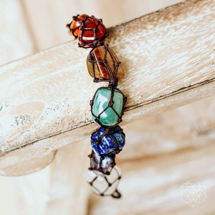 The 7 Chakra Healing Tassel by Conscious Items