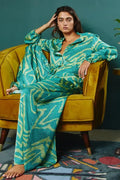 The Alma Multi Print Wide Leg Maxi Pants by Fasheabe