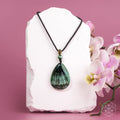 The Angel by My Side – Rare Seraphinite Pendant by Conscious Items