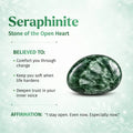 The Angel by My Side – Rare Seraphinite Pendant by Conscious Items