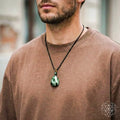The Angel by My Side – Rare Seraphinite Pendant by Conscious Items