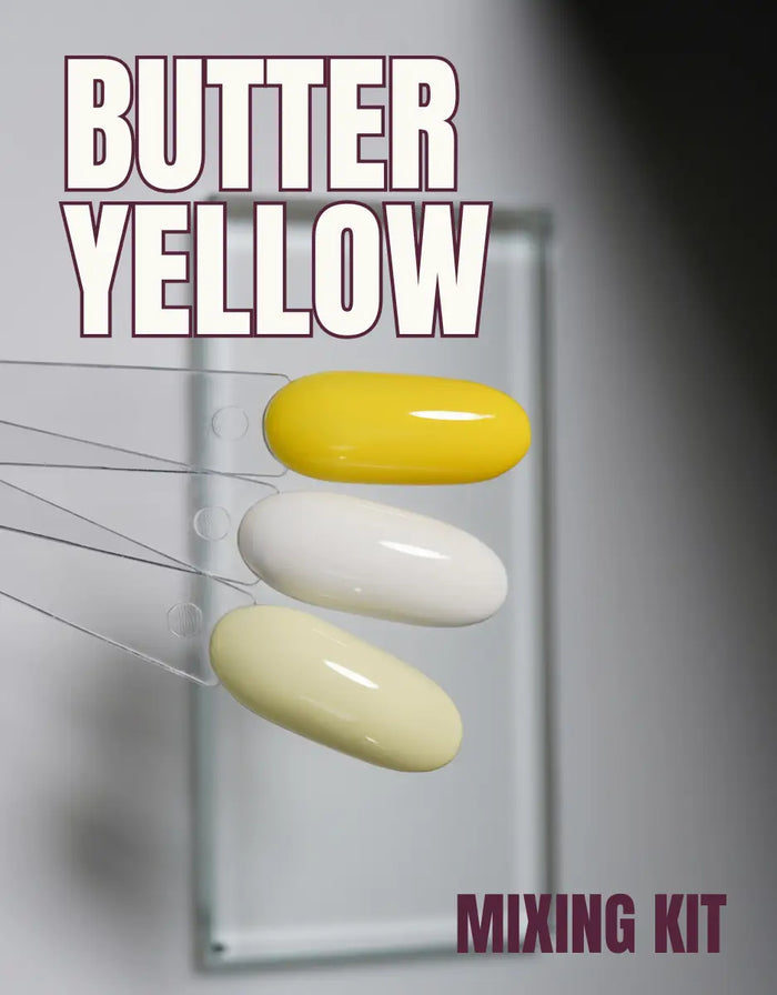 The Attain Butter Yellow Kit | Mix Your Own Gel Polish Colors by Attain Cosmetics