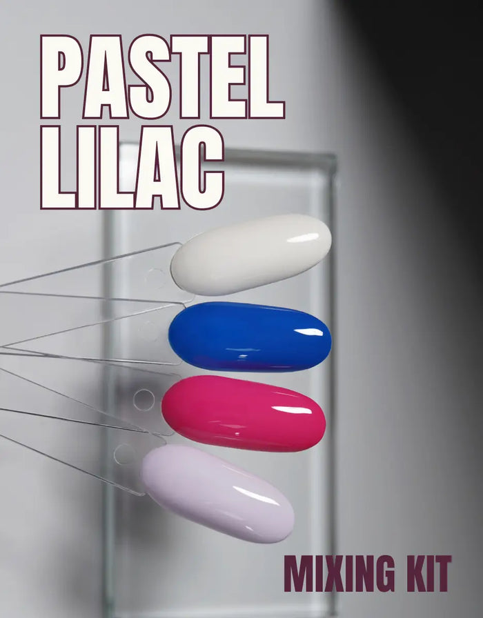 The Attain Pastel Lilac Kit | Mix Your Own Gel Polish Colors by Attain Cosmetics