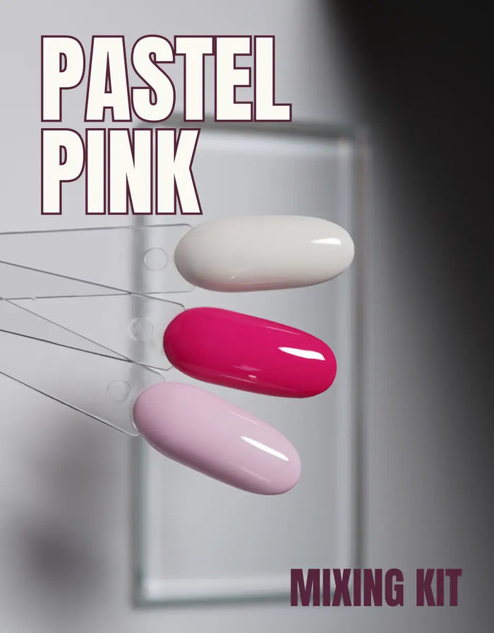 The Attain Pastel Pink Kit | Mix Your Own Gel Polish Colors by Attain Cosmetics