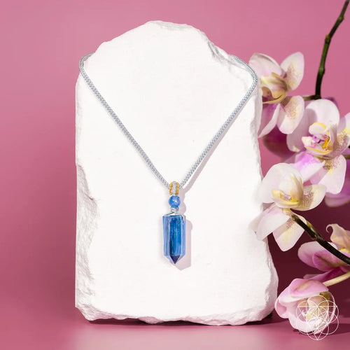 The Aura Shield - Rare Kyanite Pendant by Conscious Items