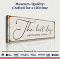 The Best Days End In Dirty Clothes Laundry Sign II by Tailored Canvases