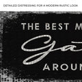 The Best Memories Are Made Gathered Around The Table Sign II by Tailored Canvases