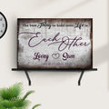 The Best Thing To Hold Onto Life Is Each Other Sign II by Tailored Canvases
