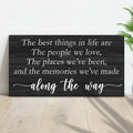 The Best Things In Life Sign III by Tailored Canvases