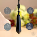 The Black Obsidian Talisman of Protection by Conscious Items