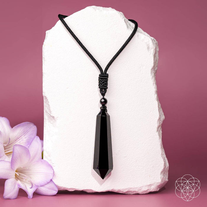 The Black Obsidian Talisman of Protection by Conscious Items