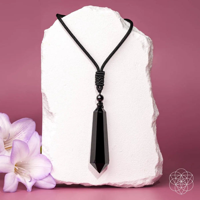 The Black Obsidian Talisman of Protection by Conscious Items