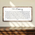 The Blessing Faith Sign II by Tailored Canvases