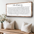 The Blessing Faith Sign II by Tailored Canvases