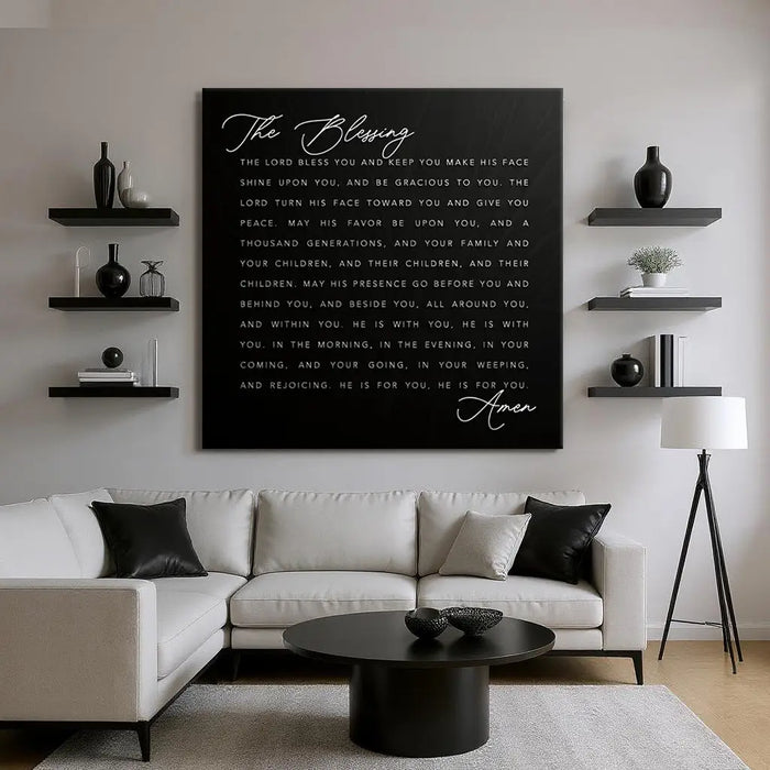 The Blessing Faith Sign III by Tailored Canvases
