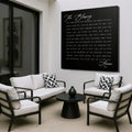 The Blessing Faith Sign III by Tailored Canvases