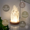 The Cleanse-All Selenite Lamp - 2 Pounds of Healing Power by Conscious Items