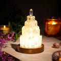 The Clear Quartz Manifestation Tower Lamp by Conscious Items