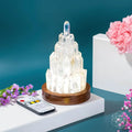 The Clear Quartz Manifestation Tower Lamp by Conscious Items