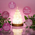 The Clear Quartz Manifestation Tower Lamp by Conscious Items