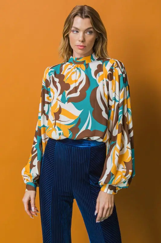 The Edyn Non Stretch Top by Fasheabe