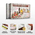 The Family Recipe Sign II by Tailored Canvases