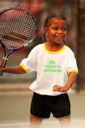 The Future is Forehands™ Baby & Kids Tee by Ace The Moon