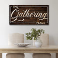 The Gathering Place Sign by Tailored Canvases