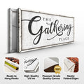 The Gathering Place Sign II by Tailored Canvases