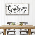 The Gathering Place Sign II by Tailored Canvases