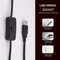 The Gothic Crow USB Port Lamp by DailySale