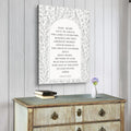 The Hail Mary Faith Sign III by Tailored Canvases