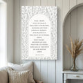 The Hail Mary Faith Sign III by Tailored Canvases