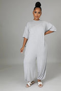 The Justine Stretch Jumpsuit by Fasheabe