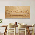 The Last Supper Minimalist Faith Wall Art by Tailored Canvases