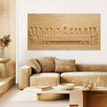 The Last Supper Minimalist Faith Wall Art by Tailored Canvases