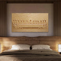 The Last Supper Minimalist Faith Wall Art by Tailored Canvases