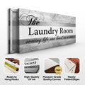 The Laundry Room Sign by Tailored Canvases