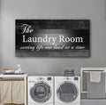 The Laundry Room Sign II by Tailored Canvases