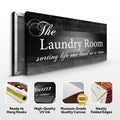 The Laundry Room Sign II by Tailored Canvases