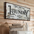 The Laundry Room Sign VII by Tailored Canvases