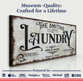 The Laundry Room Sign VII by Tailored Canvases