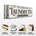 The Laundry Room Sign VIII by Tailored Canvases