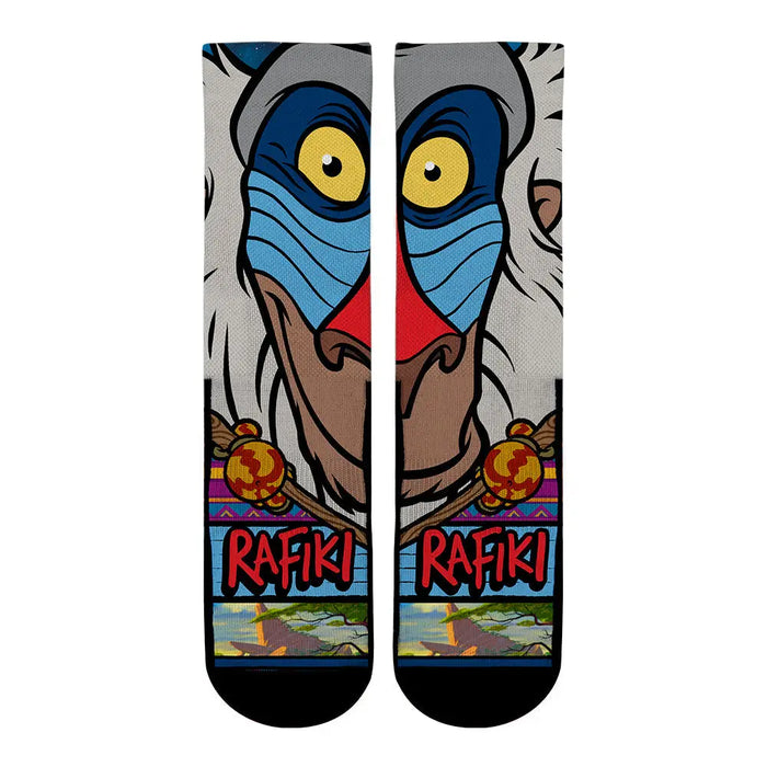 The Lion King - Rafiki - Split Face by Rock 'Em Socks