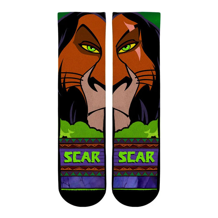 The Lion King - Scar - Split Face by Rock 'Em Socks