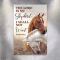 The Lord Is My Shepherd I Shall Not Want Psalm 23:1 Faith Sign IV by Tailored Canvases