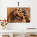 The Lord Is My Shepherd I Shall Not Want Psalm 23:1 Faith Sign VI by Tailored Canvases