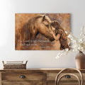 The Lord Is My Shepherd I Shall Not Want Psalm 23:1 Faith Sign VI by Tailored Canvases