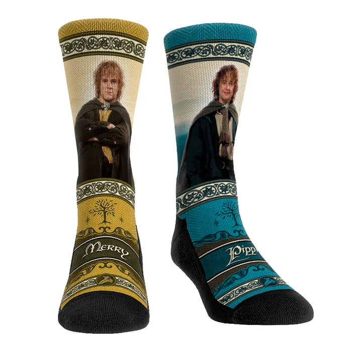 The Lord of the Rings - Merry & Pippin - Hero Pose by Rock 'Em Socks